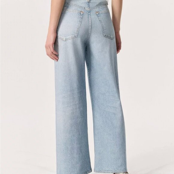 rag & bone Miramar Sofie Ankle Length in Meadow Blue Size 26 - Worn Once - Picture 4 of 8